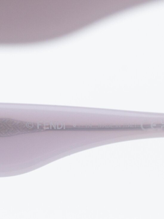 Fendi Women Sunglasses Violet Lilac Square FE40100I 81Y NEW AUTHENTIC
